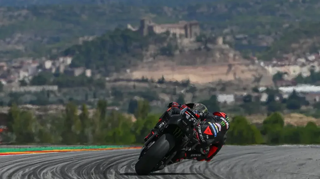 MotoGP: Bezzecchi beats Marc Marquez to pole in record-breaking Aragon Q2