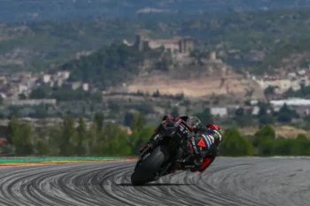 MotoGP: Bezzecchi beats Marc Marquez to pole in record-breaking Aragon Q2