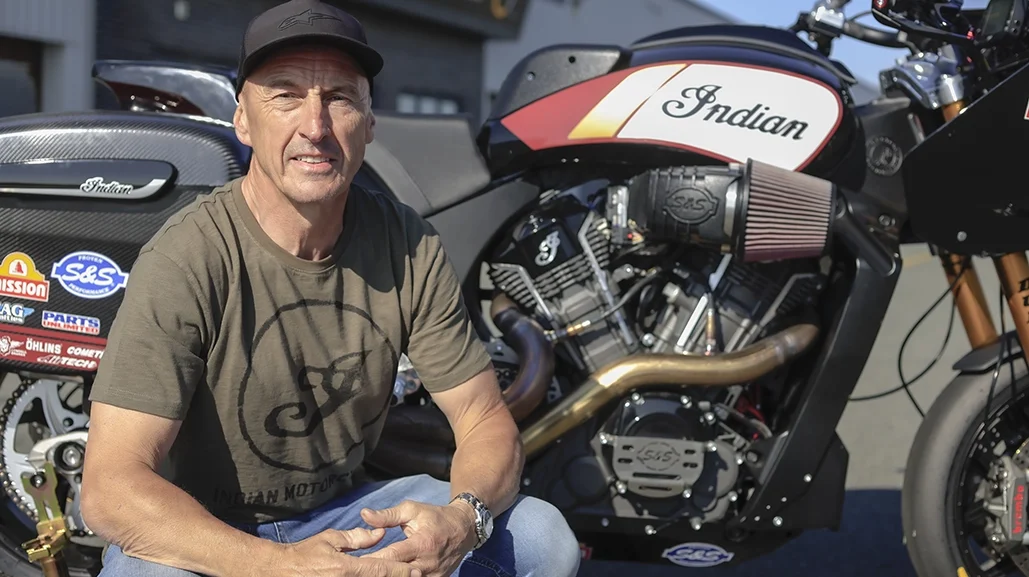 Jeremy McWilliams Guest Of Honour At The Indian Motorcycle Riders UK Rally