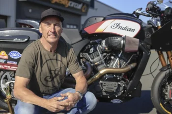 Jeremy McWilliams Guest Of Honour At The Indian Motorcycle Riders UK Rally