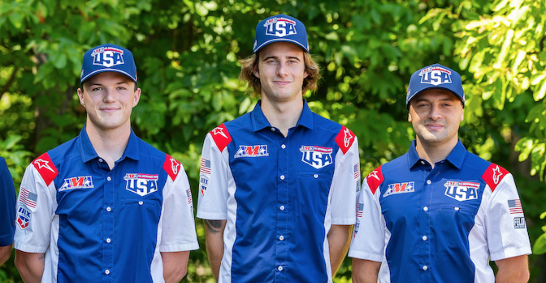 Webb, Kitchen, Hymas Named to Team USA for 2026 Motocross of Nations