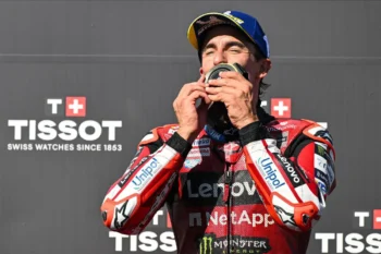 MotoGP: Marc Marquez denies Bezzecchi gold in tense Misano Sprint stand-off